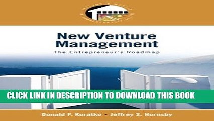 [PDF] New Venture Management: The Entrepreneur s Roadmap (Entrepreneurship Series) Full Collection