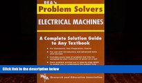 Big Deals  Electrical Machines Problem Solver (Problem Solvers Solution Guides)  Best Seller Books