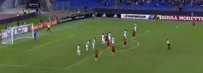 Kevin Strootman Goal - AS Roma vs Astra Giurgiu 1-0 (2016)