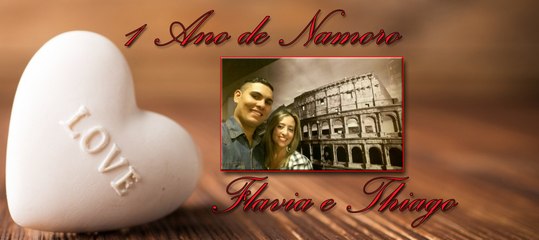 1 Ano de Namoro Flavia e Thiago