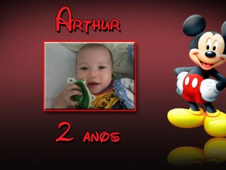 Retrospectiva Arthur 2 anos