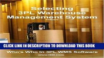 [PDF] Who s Who in 3PL WMS Software: Warehouse Management System Software Solutions for Third
