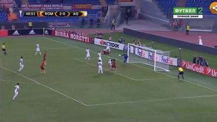 Fabricio (Own goal) Goal - AS Roma 3-0 Astra 29.09.2016
