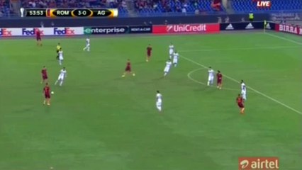 Mohamed Salah Goal HD - AS Roma 4-0 Astra - 29.09.2016 HD