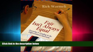 book online  Fair Isn t Always Equal: Assessing   Grading in the Differentiated Classroom