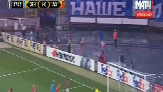 Жулиано Гол Зенит - АЗ 2-0 (Лига Европы 2016-17) -