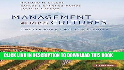 [PDF] Management across Cultures: Challenges and Strategies Full Online