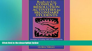 Big Deals  Ready-to-Use Conflict Resolution Activities for Secondary Students  Best Seller Books
