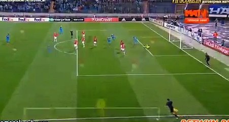Oleg Shatov Goal - Zenit Petersburg 5-0 AZ Alkmaar 29.09.2016