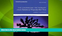 Big Deals  The Counseling Dictionary: Concise Definitions of Frequently Used Terms (3rd Edition)