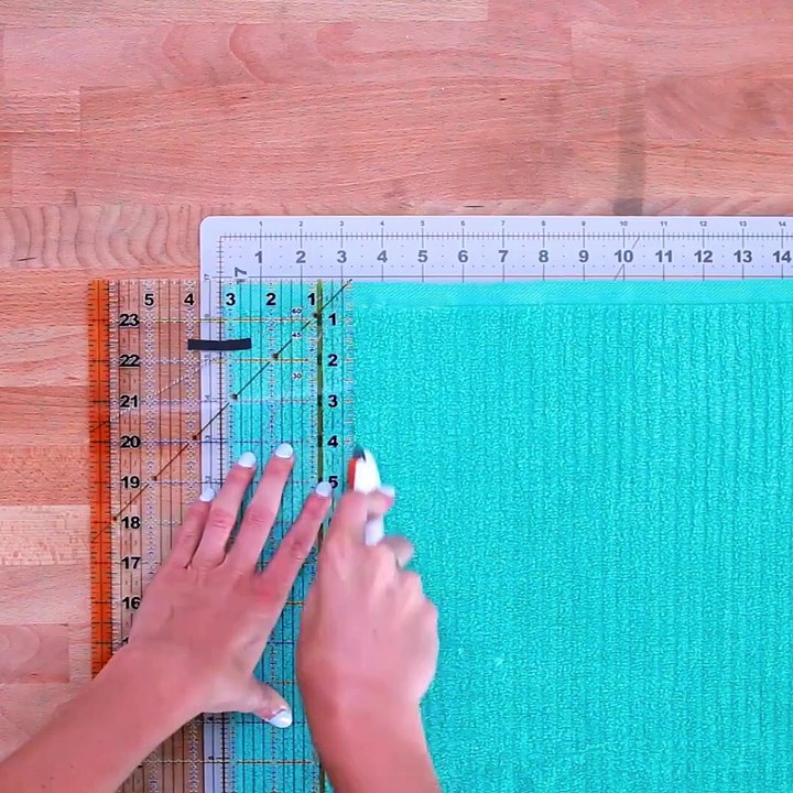 إعادة تدوير منشفة الحمام