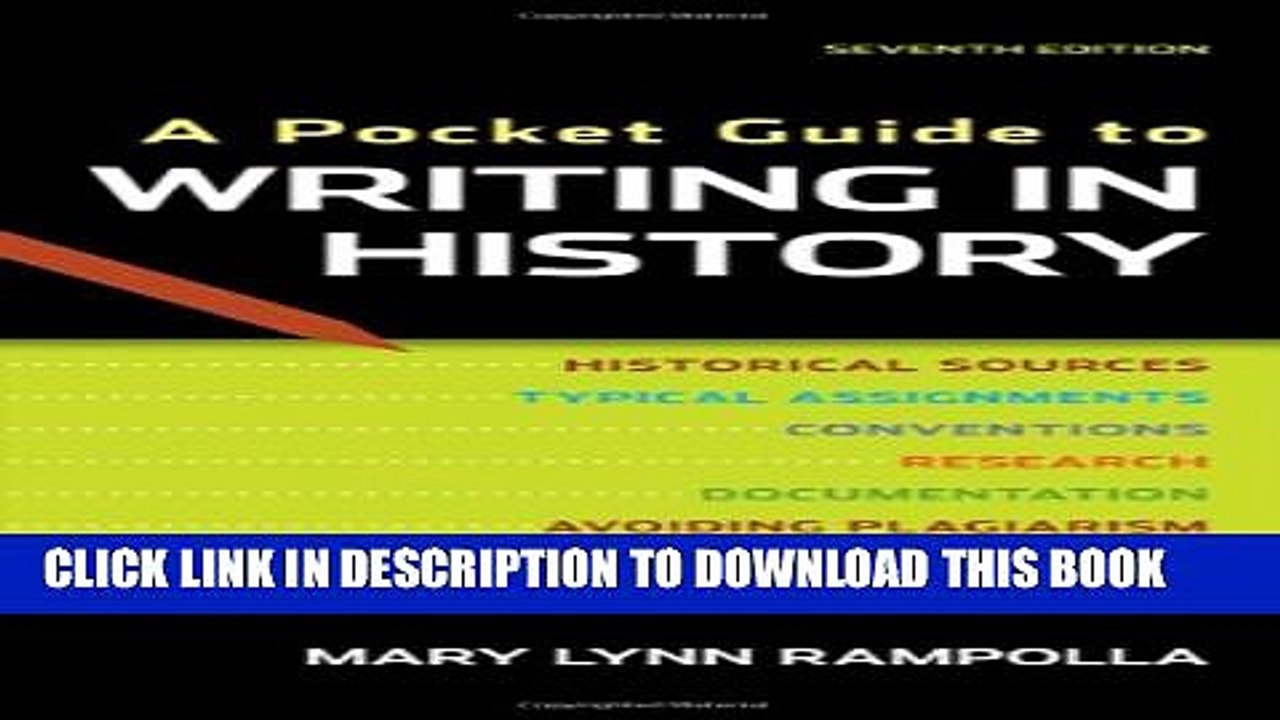 [PDF] A Pocket Guide to Writing in History Popular Colection