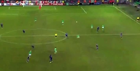 Nolan Roux Goal HD - St. Etienne 1 - 1t Anderlecht 29-09-2016 HD