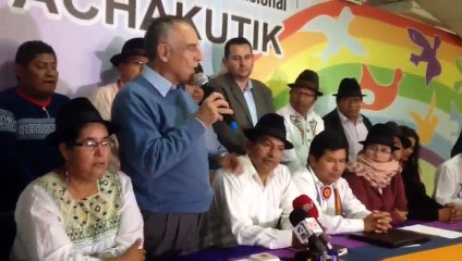 Discurso de Paco Moncayo en Convención Nacional de Pachakutik