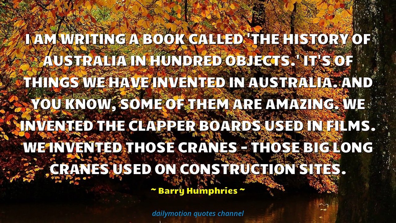 Barry Humphries Quotes #1