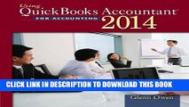 New Book Using Quickbooks Accountant 2014 (with CD-ROM)