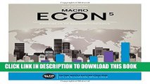 New Book ECON MACRO (with ECON MACRO Online, 1 term (6 months) Printed Access Card) (New, Engaging