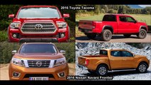 2016 Toyota Tacoma Vs 2016 Nissan Navara Frontier NP300 - DESIGN!