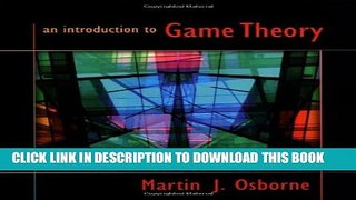 Collection Book An Introduction to Game Theory