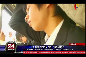 “Inemuri”, el arte japonés para descansar sin dormir