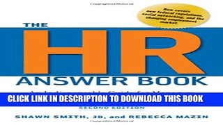 Collection Book The HR Answer Book: An Indispensable Guide for Managers and Human Resources