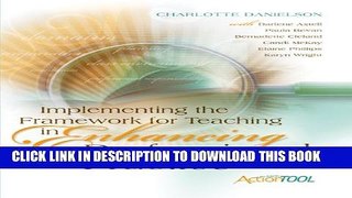 Collection Book Implementing the Framework for Teaching in Enhancing Professional Practice: An