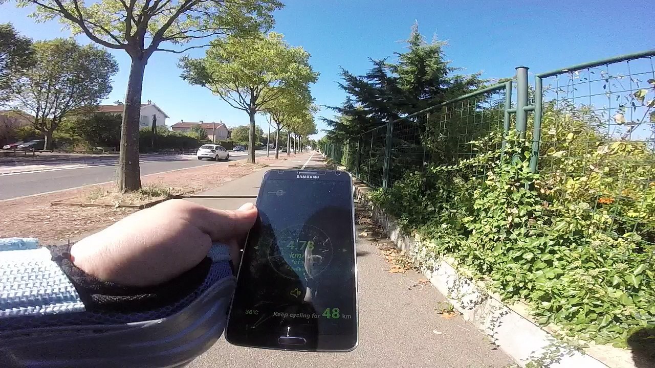 Premier jour apprentissage roue electique kingsong 14B avec roulettes ce jeudi 29 septembre 2016.