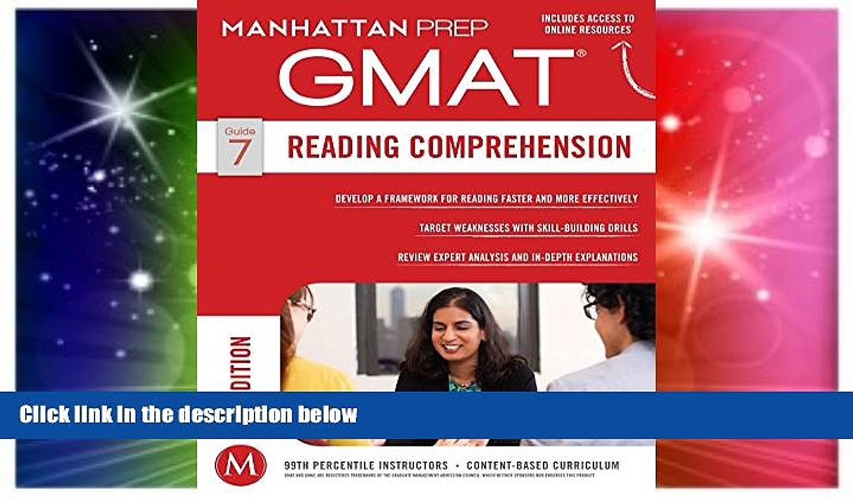 Big Deals  GMAT Reading Comprehension (Manhattan Prep GMAT Strategy Guides)  Free Full Read Most
