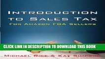 [PDF] Introduction to Sales Tax for Amazon FBA Sellers: Information and Tips to Help FBA Sellers