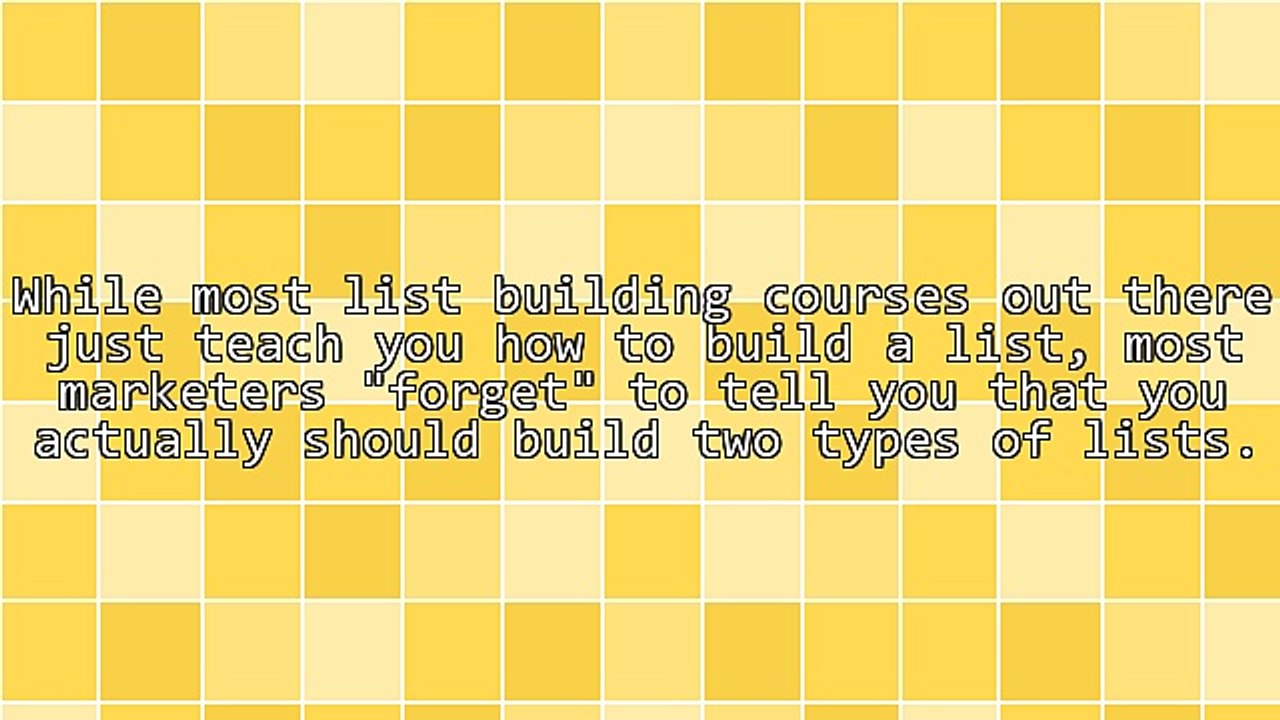 How to Build a Buyers List for Unlimited Future Profits