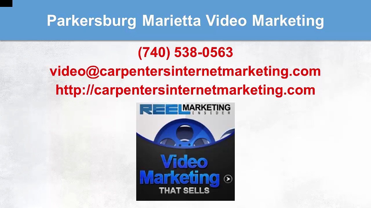 Parkersburg Marietta Video Marketing|740-538-0563|Local Videos Bring Your Business More Customers