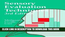 Collection Book Sensory Evaluation Techniques, Third Edition