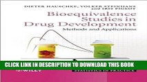 New Book Bioequivalence Studies in Drug Development: Methods and Applications