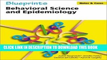 New Book Blueprints Notes   Cases Behavioral Science and Epidemiology (Blueprints Notes   Cases