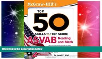 Big Deals  McGraw-Hill s Top 50 Skills For A Top Score: ASVAB Reading and Math with CD-ROM  Free