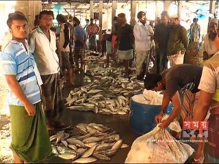 বরগুনায় বরফের দাম দ্বিগুণ, প্রভাব পড়ছে ইলিশের বাজারে