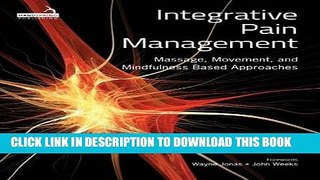 New Book Integrative Pain Management