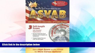 Big Deals  ASVAB w/CD (REA)-The Best Test Prep (Military (ASVAB) Test Preparation)  Best Seller
