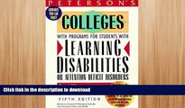 READ  Peterson s Colleges With Programs for Students With Learning Disabilities or Attention