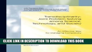 [PDF] Transdisciplinarity: Joint Problem Solving among Science, Technology, and Society--An