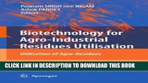 [PDF] Biotechnology for Agro-Industrial Residues Utilisation: Utilisation of Agro-Residues Popular