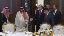 Suudi Arabistan Veliaht Prensi Muhammed Bin Nayif Cumhurbaşkanlığı Sarayı'nda
