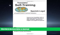 READ THE NEW BOOK Translator Self Training Spanish-Legal READ EBOOK