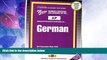 Big Deals  Rudman s Questions and Answers on the Advanced Placement Examination in German