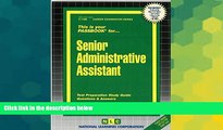 Big Deals  Senior Administrative Assistant(Passbooks) (Career Examination Passbooks)  Best Seller