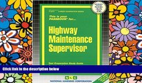 Big Deals  Highway Maintenance Supervisor(Passbooks) (Passbook Series)  Best Seller Books Most