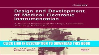 New Book Design and Development of Medical Electronic Instrumentation: A Practical Perspective of