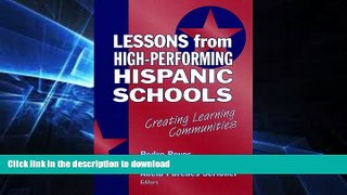 READ  Lessons from High-Performing Hispanic Schools: Creating Learning Communities (Critical