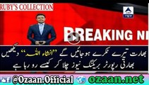Indian Media Crying On Khawaja Asifs Threat -Ozaan Network
