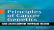 New Book Principles of Cancer Genetics